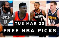 Free NBA Picks Today (Tue Mar 23, 2021) NBA Betting Picks, Vegas Odds, News and NBA DFS Picks